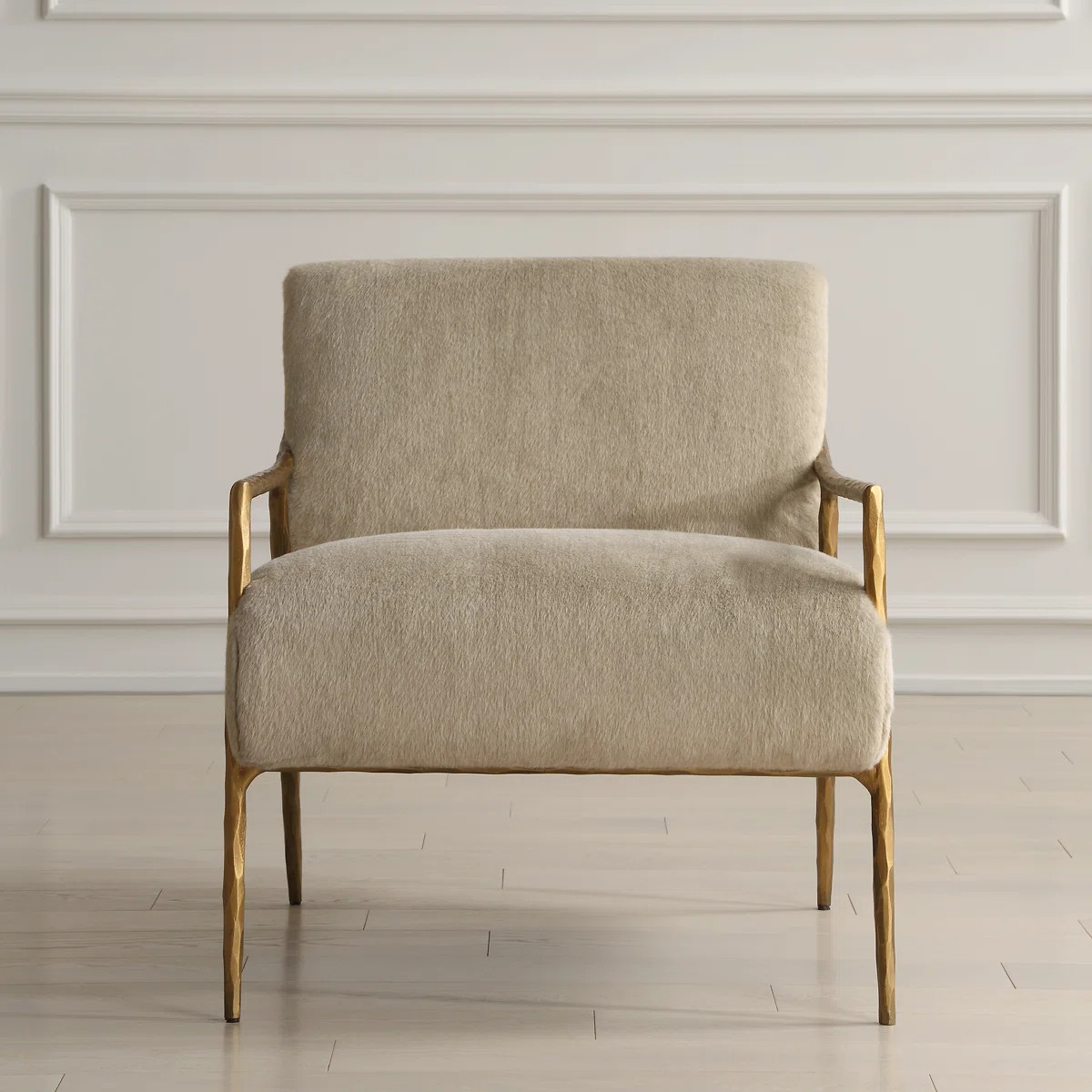 Everly Quinn Natalyah Aged Accent Chair & Reviews | Wayfair | Wayfair North America