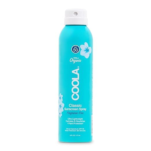 COOLA Organic Sunscreen SPF 50 Sunblock Spray, Dermatologist Tested Skin Care For Daily Protectio... | Amazon (US)