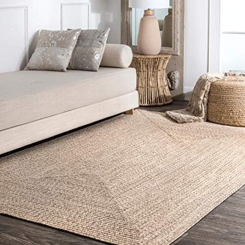 nuLOOM Wynn Braided Indoor/Outdoor Accent Rug, 2' x 3', Tan | Amazon (US)