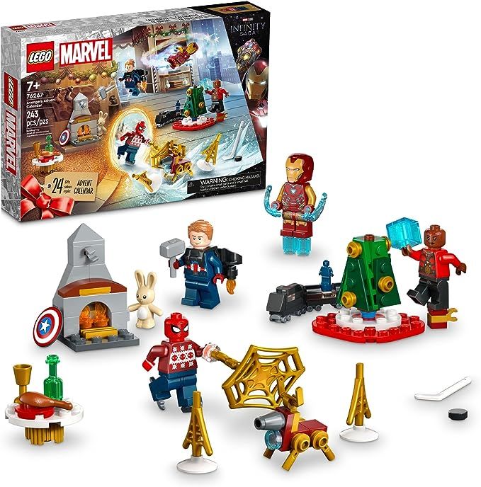 LEGO Marvel Avengers 2023 Advent Calendar 76267 Holiday Countdown Playset with Daily Collectible ... | Amazon (US)