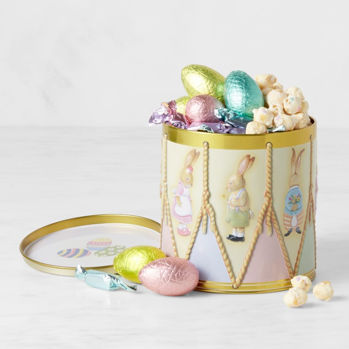 Easter Candy Filled Drum Tin | Williams-Sonoma