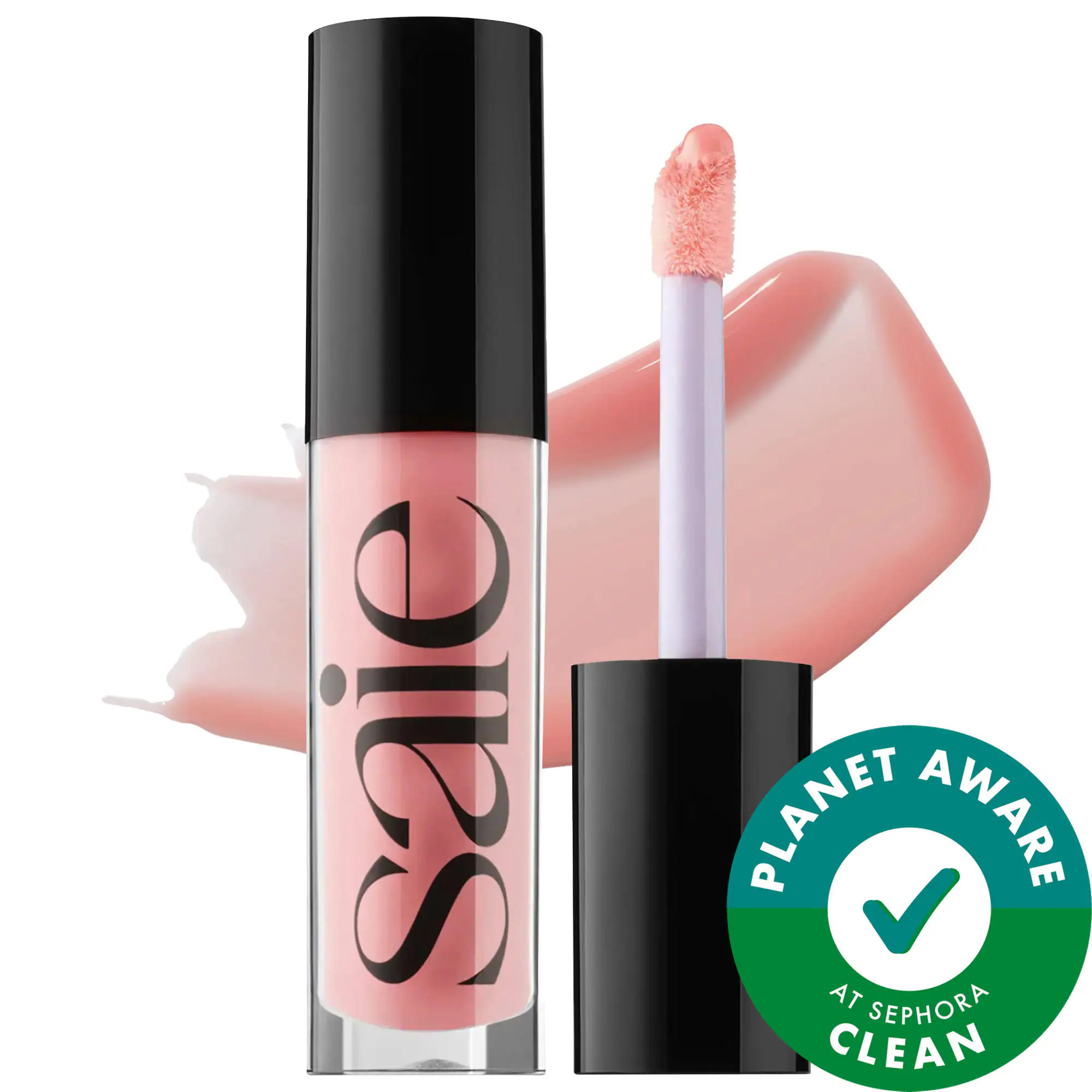 Saie Glossybounce High-Shine Hydrating Lip Gloss Oil Bubble 0.17 oz/5 mL | Sephora (US)