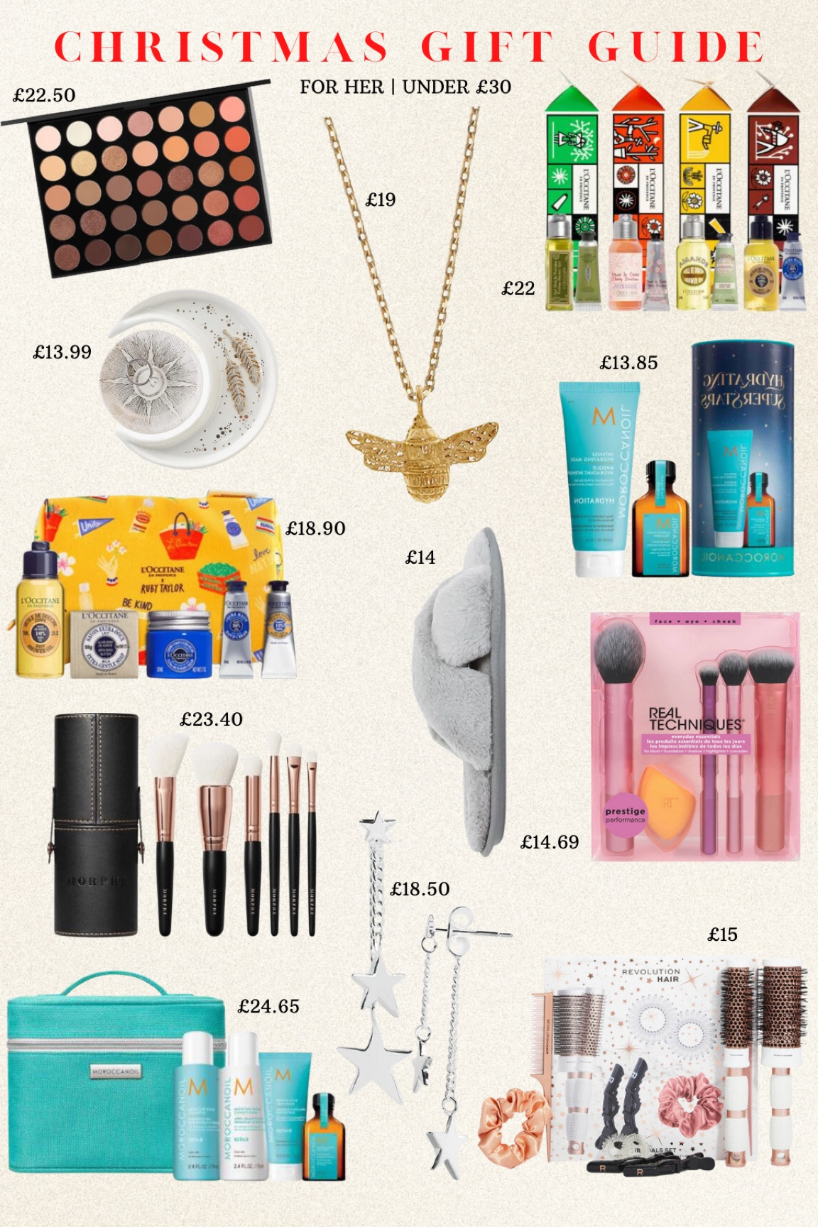 Christmas gift guide for her, under £30!

#LTKHoliday #LTKSeasonal #LTKunder50