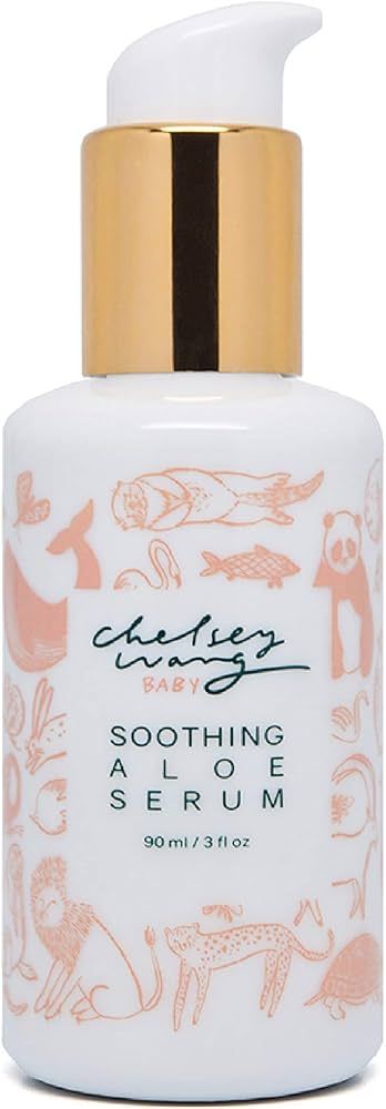 Chelsey Wang Baby Soothing Aloe Serum, All-Natural, Organic and Vegan, 3 fl. oz. | Amazon (US)