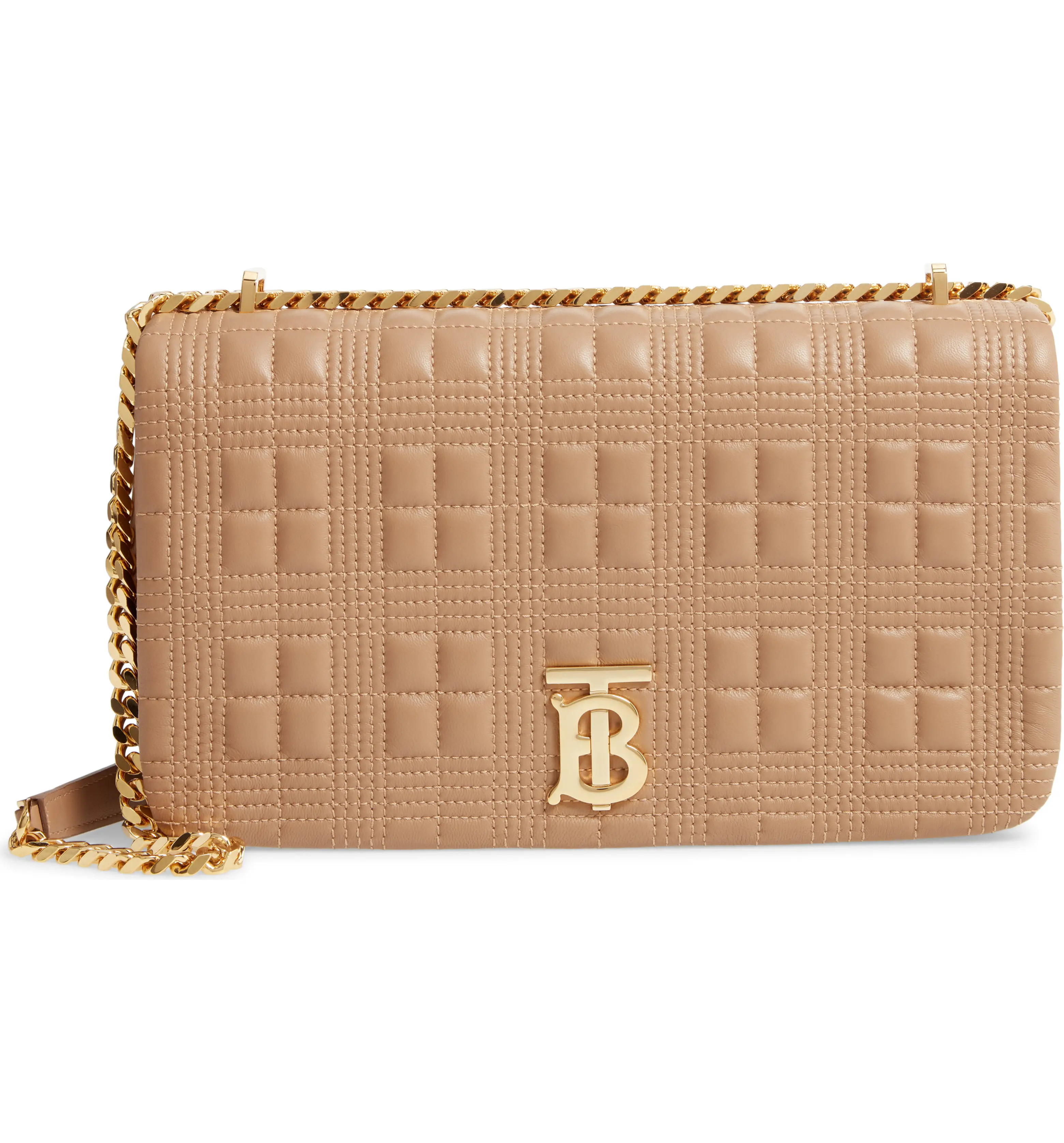 Medium Lola TB Quilted Leather Shoulder Bag | Nordstrom