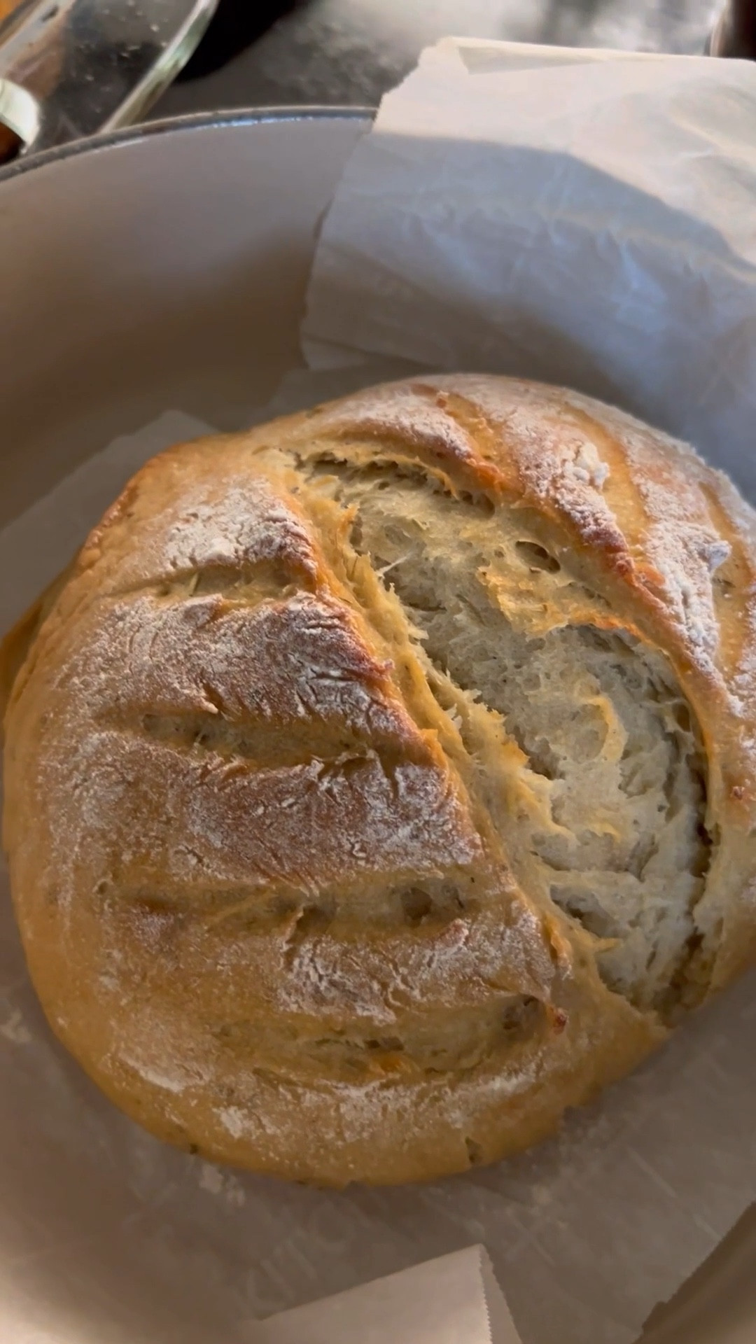 Dutch oven artisan bread. Le Creuset 5 Quart Dutch oven.

#LTKHome #LTKGiftGuide #LTKfoodie