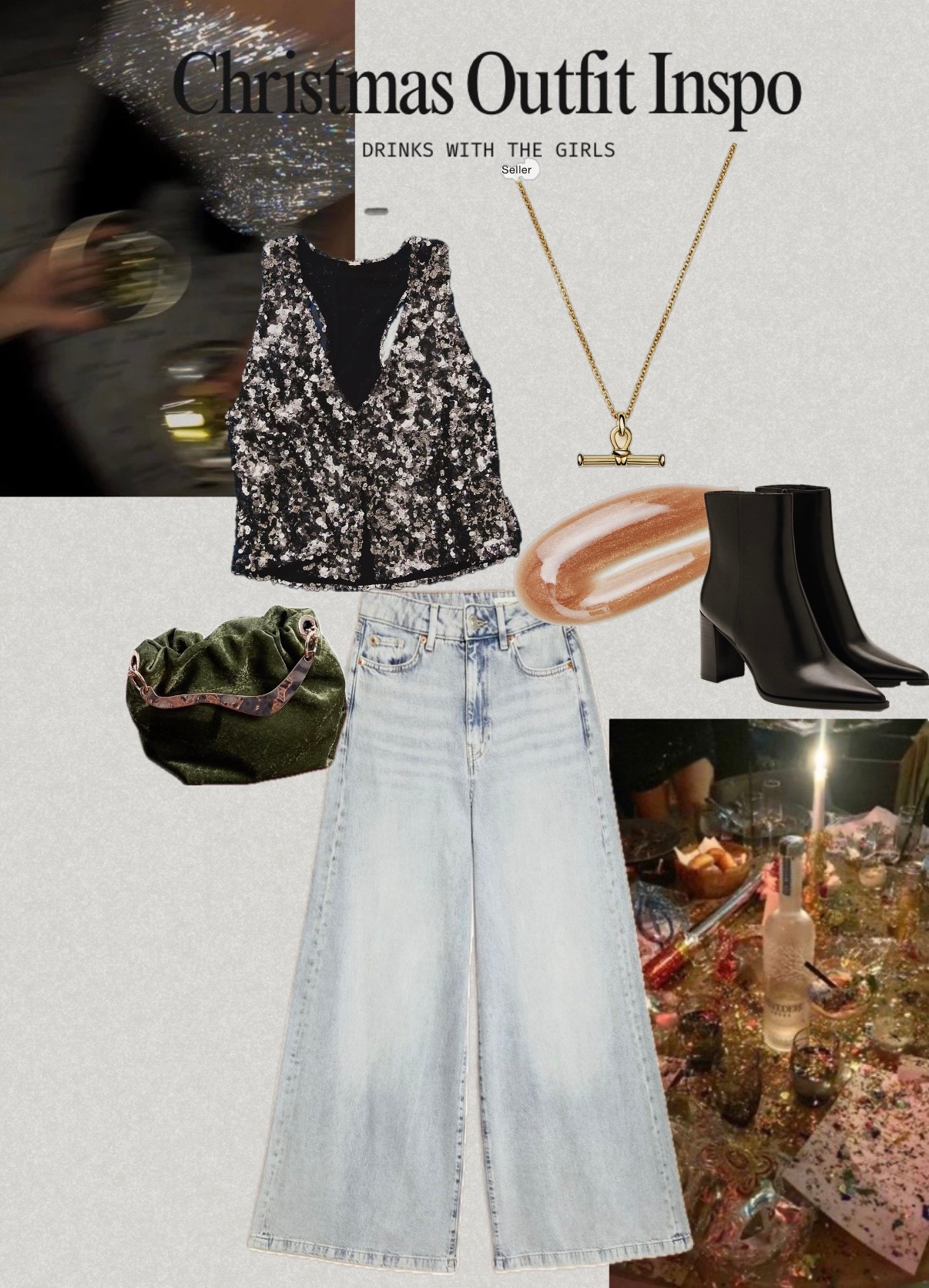 Christmas outfit inspo 🪩 drinks with the girls and you can’t go wrong with jeans and a nice top 

#LTKjeans #LTKuk #LTKfestive