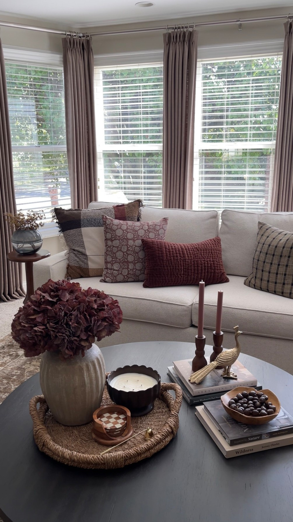 Warm and cozy living room ideas. Layering is key to creating an inviting living room space. 🍂

#LTKHome #LTKSeasonal