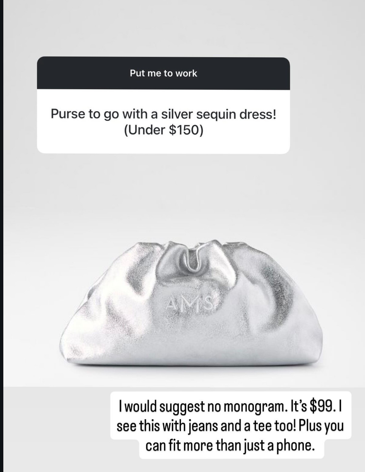 Don’t need the monogram but love this with really anything 

#LTKgrwm #LTKootd #LTKdayinmylife