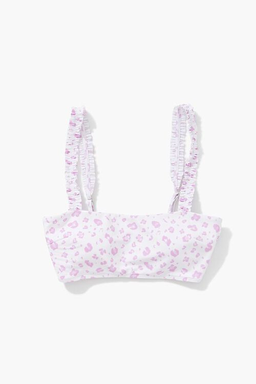 Leopard Print Bralette Bikini Top | Forever 21 (US)