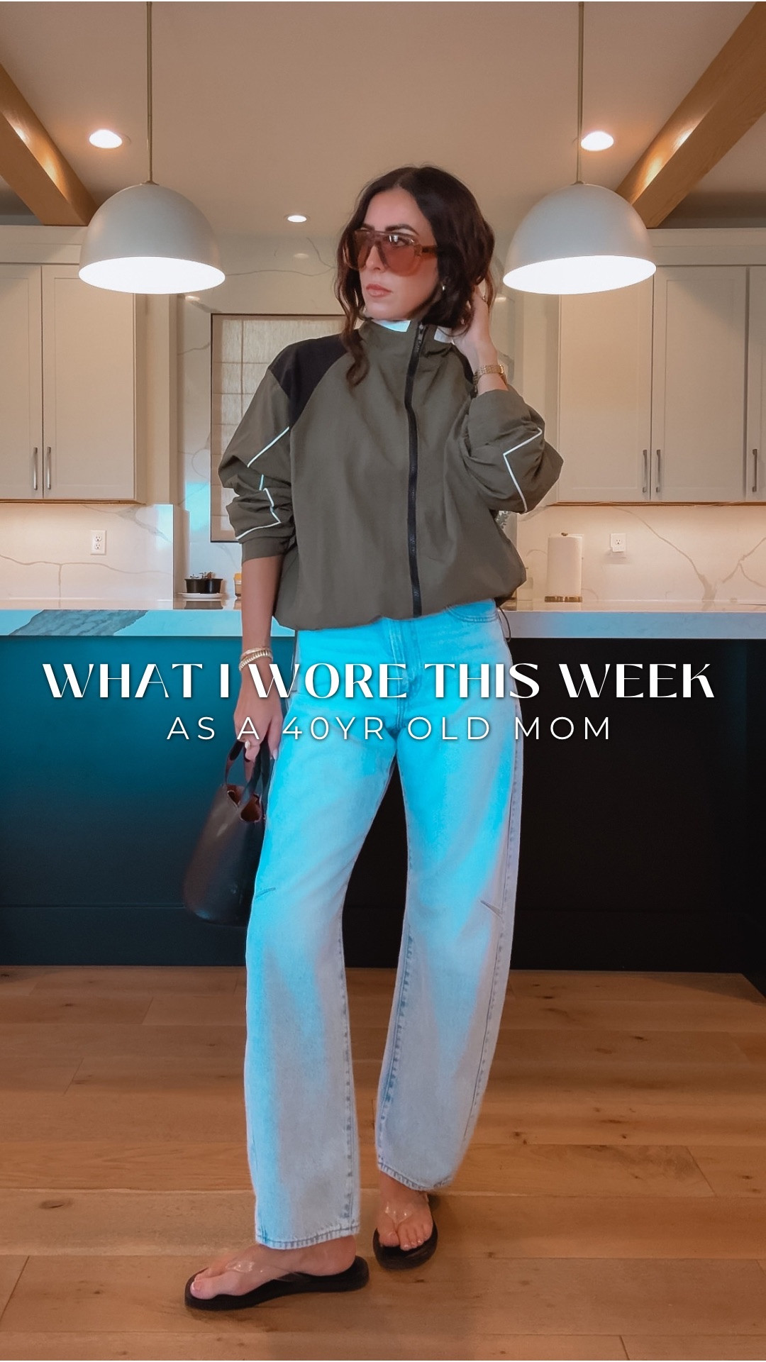 Sharing everything that I wore this week as a 40-year-old mom of three!
Green track jacket: medium
Levi’s jeans: 26, size up
Aritzia striped T-shirt: medium
Target satin track shorts: small
ZARA set top: medium
Zara set pants: Small
Blue bomber jacket: medium
A&F scallop white shorts: small
Target sheer cream tee : ￼small
Zara polkadot pants: extra small
Zara White bomber jacket: small
Aritzia track trouser shorts: 6 (size up)
Amazon pink sweater polo: large
Amazon white athletic shorts: small
@Zara @Aritzia @abercrombie @Target @Revolve  @levi @ASTR the Label

#LTKootd #LTKmomlife #LTKOver40