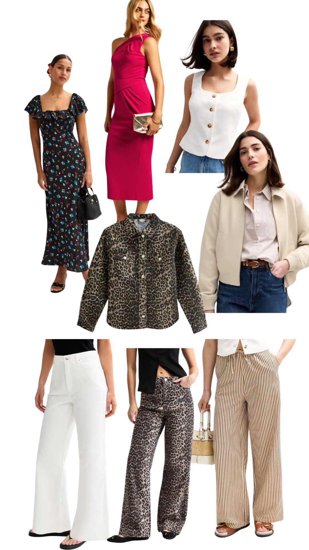 Midsize New Look Spring Summer Haul- feat. Wedding Guess Dress, Leopard Jeans, Spring Staples and More!  

 #LTKuk #LTKsummer #LTKmidsize