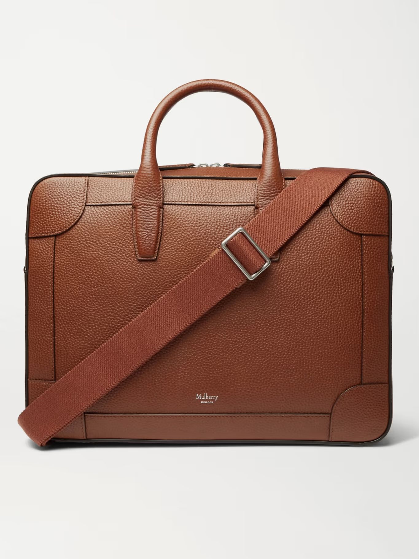 Belgrave Full-Grain Leather Briefcase | Mr Porter (US & CA)