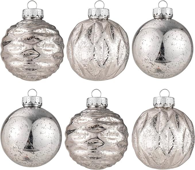 Amazon.com: Extra Large Hanging Shatterproof Tree Ball Clear Christmas Ball Ornaments 3.14 inch, ... | Amazon (US)