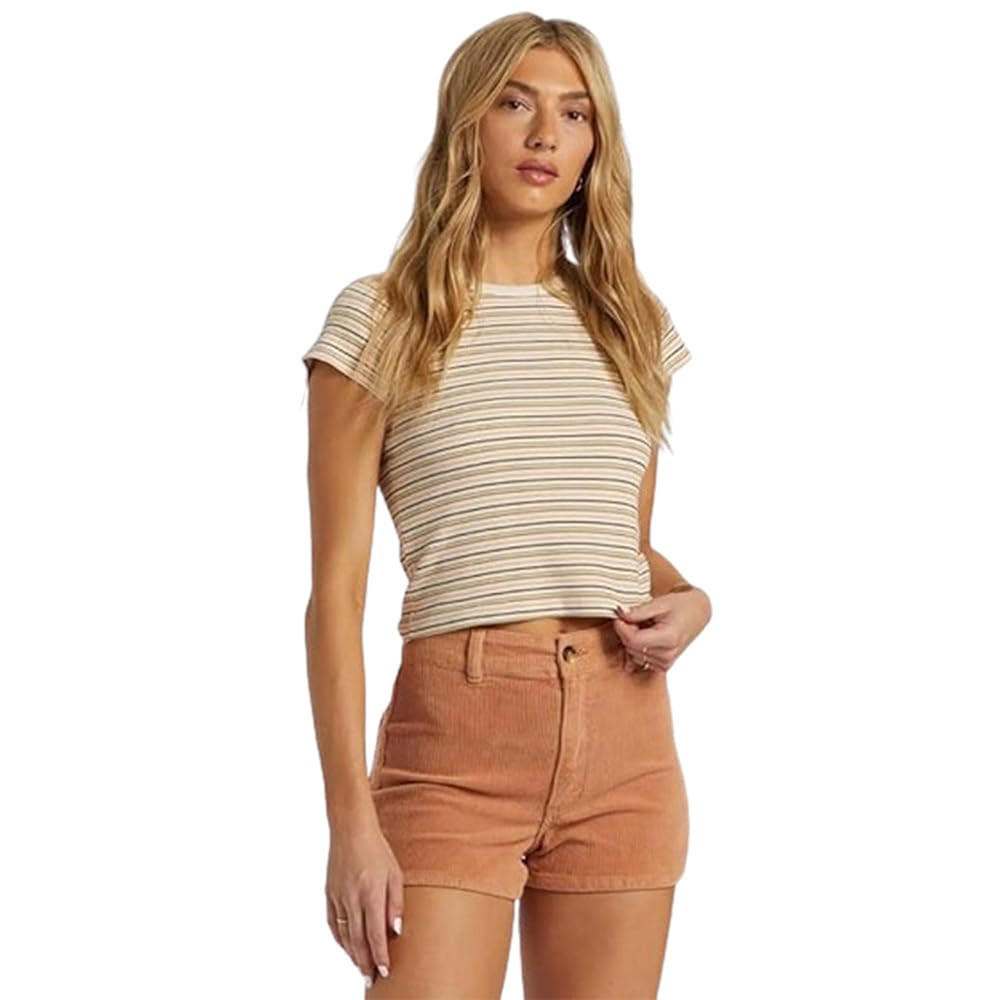 Billabong Feelin It T-Shirt - Crew Neck Short Sleeve Women's T-Shirts, PARENT | Amazon (US)