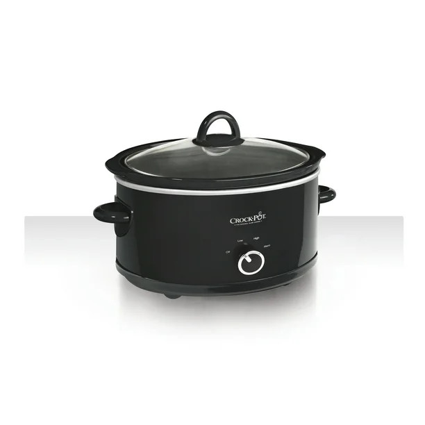 Crock-Pot 7 Quart Manual Slow Cooker, Black | Walmart (US)