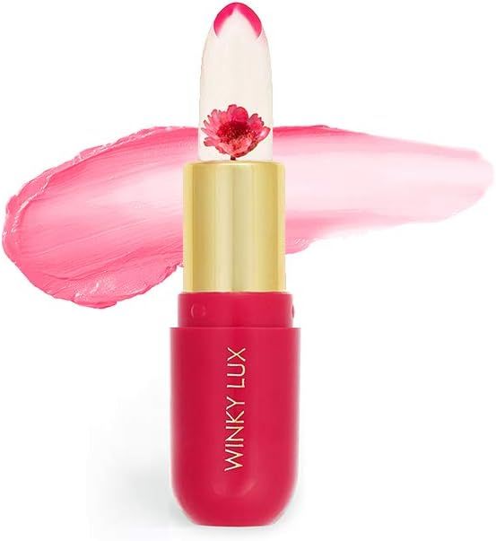 Winky Lux Flower Balm, Color Changing Flower Jelly Lip Balm Cosmetics, Find Your Perfect Shade of Pi | Amazon (US)