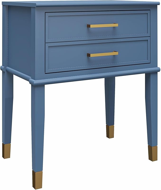 CosmoLiving by Cosmopolitan Westerleigh End Table, Stone Blue | Amazon (US)