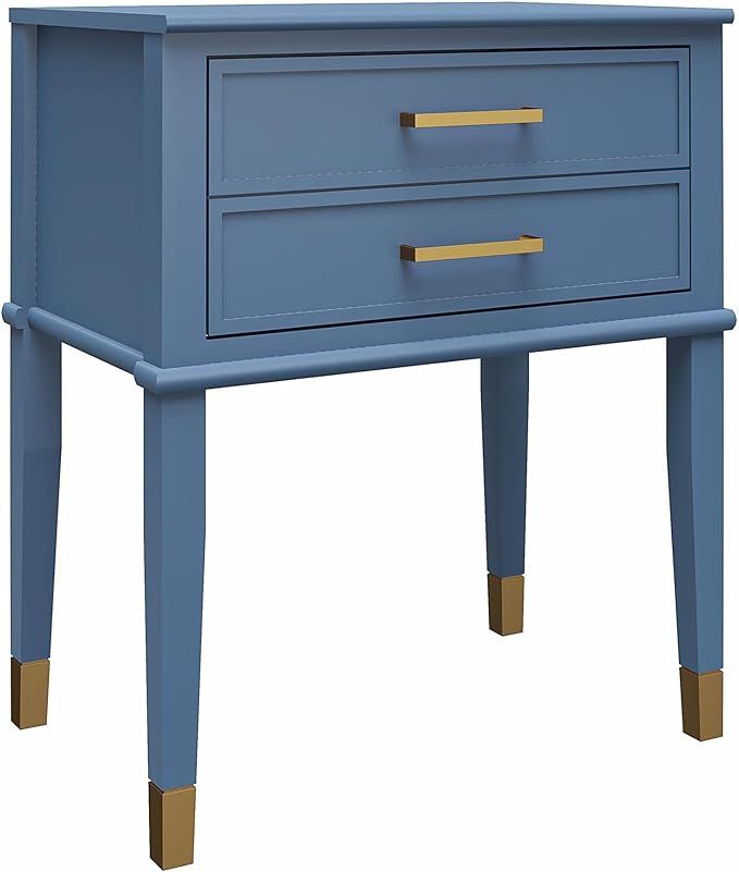 CosmoLiving by Cosmopolitan Westerleigh End Table, Stone Blue | Amazon (US)