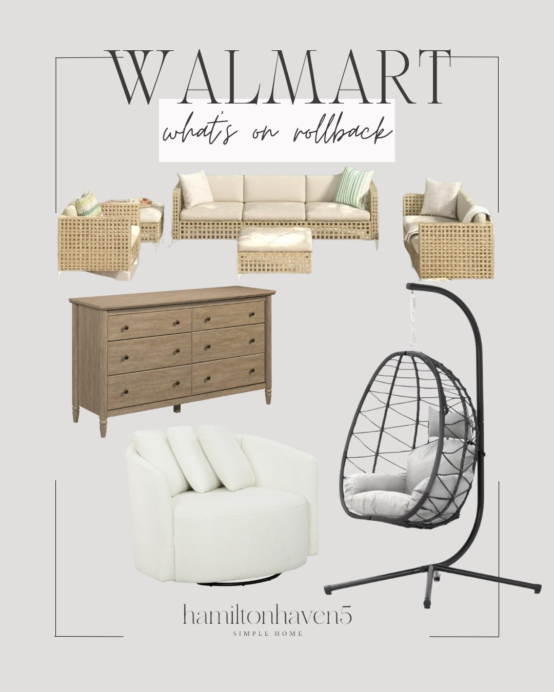 Rollback sale right now! I love this dresser!! If I needed one I’d get this! 
This chair is dreamy!!! 

#LTKSeasonal #LTKSaleAlert #LTKHome