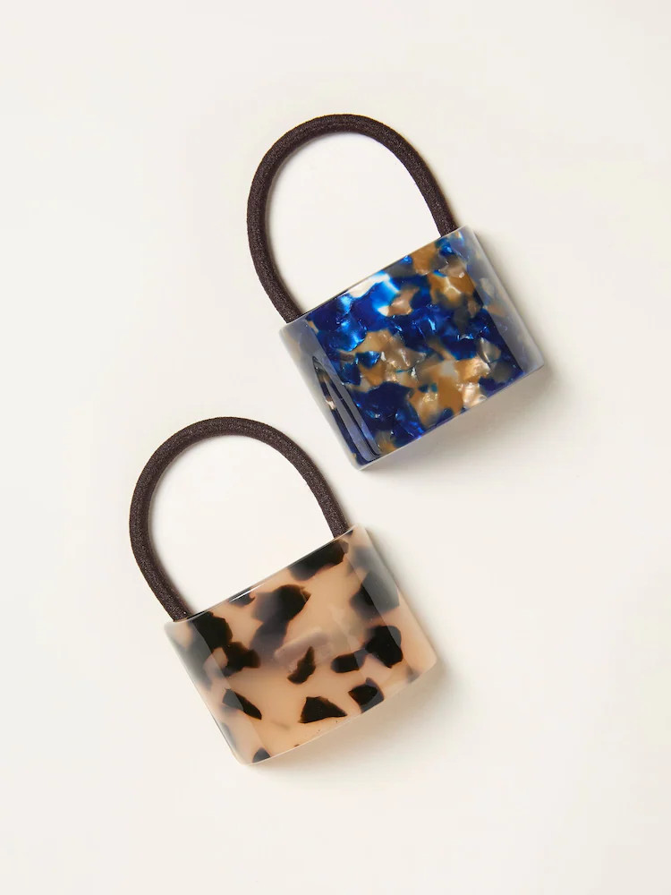 Buy FatFace Multi 2 Pack Resin Cuff Hair Ties from Next Ireland | Next EU