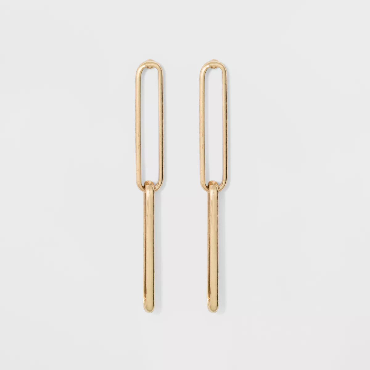 Link Earrings - A New Day™ Gold | Target