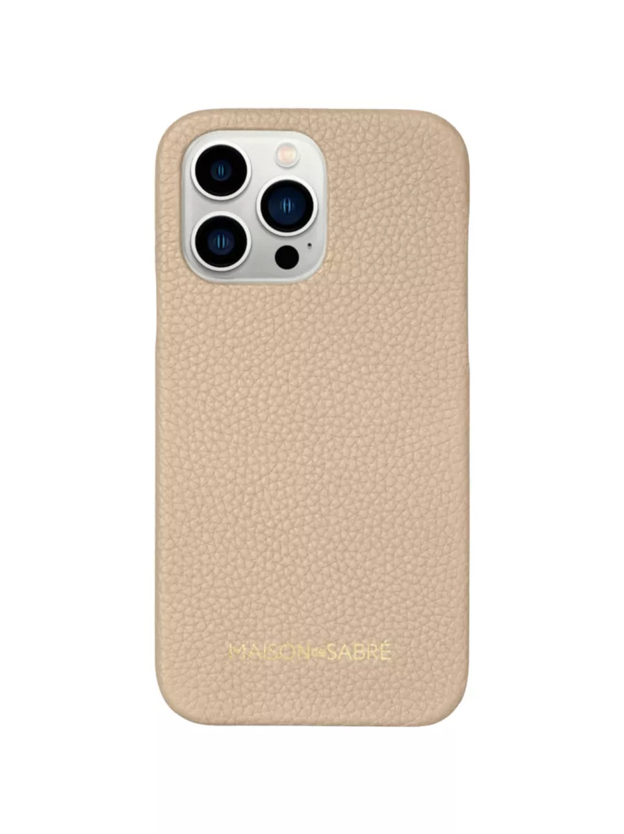Leather Phone Case (iPhone 13 Pro) | Saks Fifth Avenue
