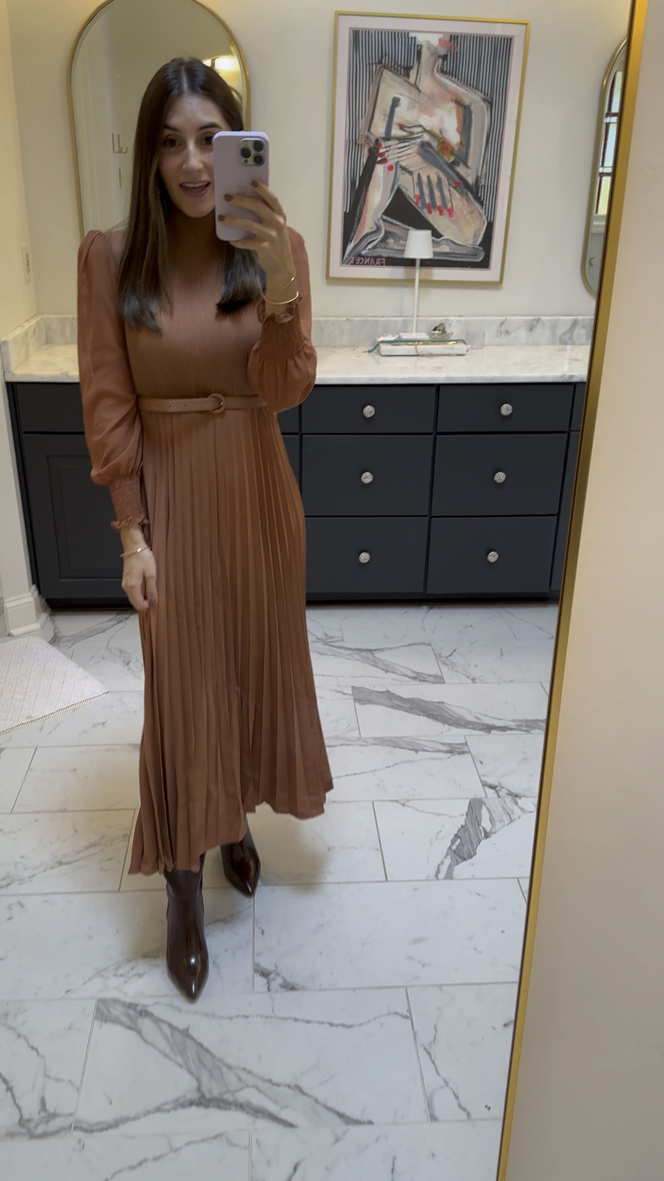 Wearing a medium in this. I think this is gorgeous for a dressier thanksgiving 🤎

#LTKfindsunder100 #LTKHoliday #LTKfindsunder50