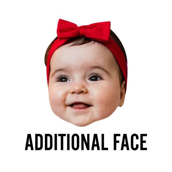 Add an Extra Face to Custom Mug or Custom T-shirt. - Etsy | Etsy (US)