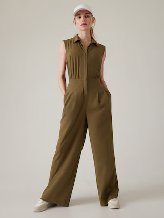 Brooklyn Heights Wide Leg Jumpsuit | Athleta