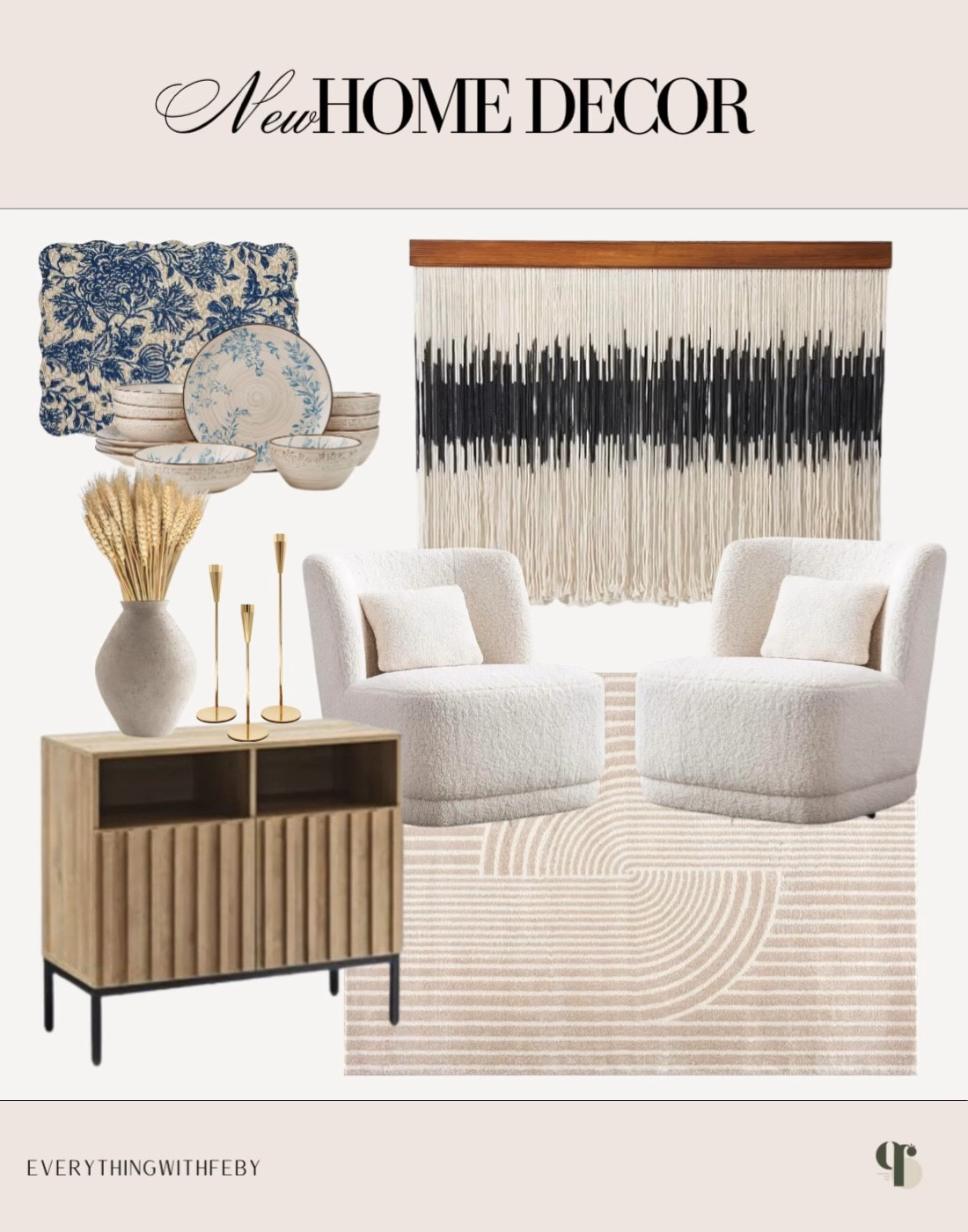 Amazon Home Decor 

Floral placemats / buffet cabinets / stoneware vase / fall stems / Sherpa chair / neutral rugs / wall decor / wall art / brass gold candle holder / floral dishes / vintage dishware / vintage decor / amazon finds / amazon gift ideas / living room decor / dining room decor  

#LTKGiftGuide #LTKhome