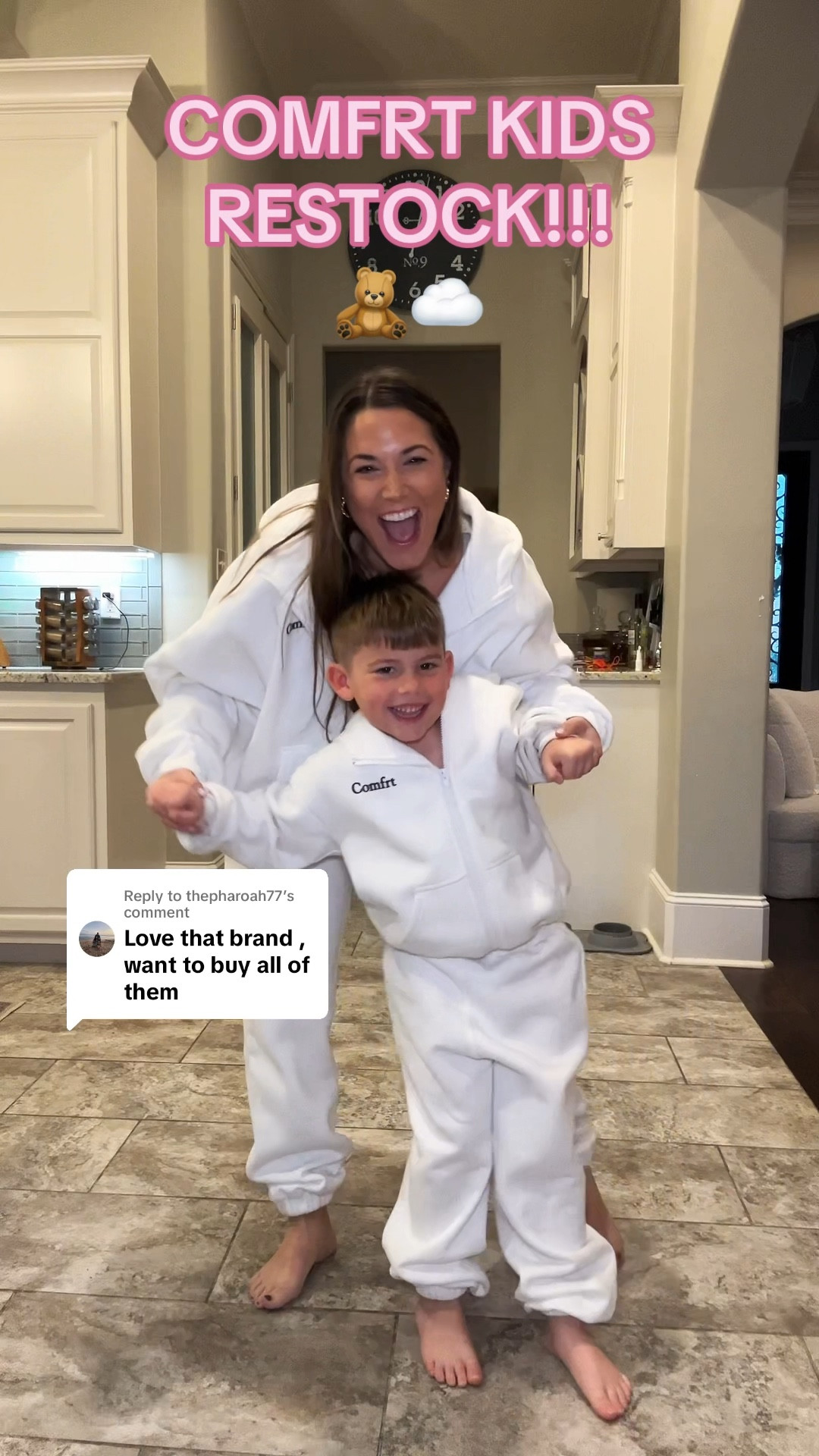 Comfrt kids is just the cutest thing 🫶🏼🧸

#LTKFamily #LTKSaleAlert #LTKKids