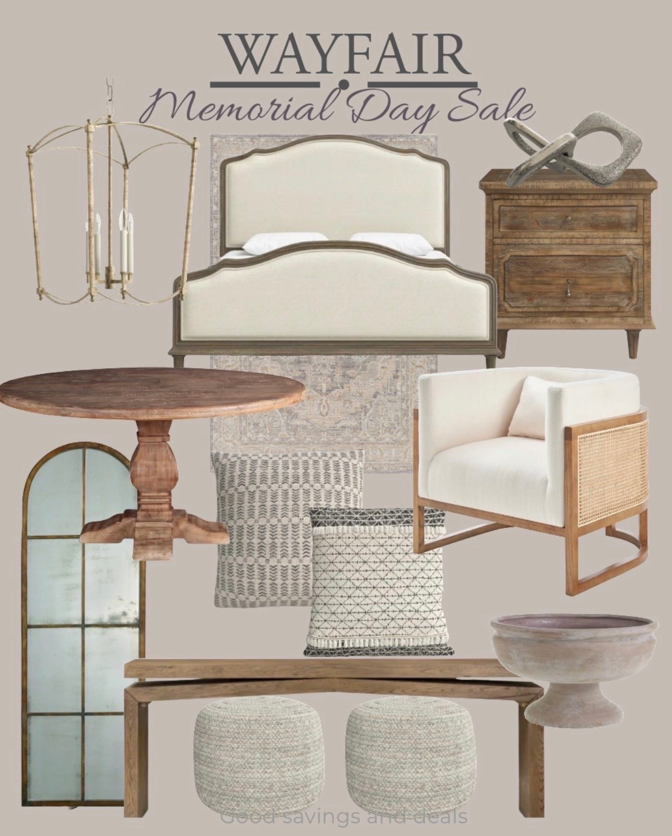 The Wayfair Memorial Day sale has lots of incredible deals on furniture and accent decor. Neutral timeless interior design. More for less.

#LTKHome #LTKSaleAlert