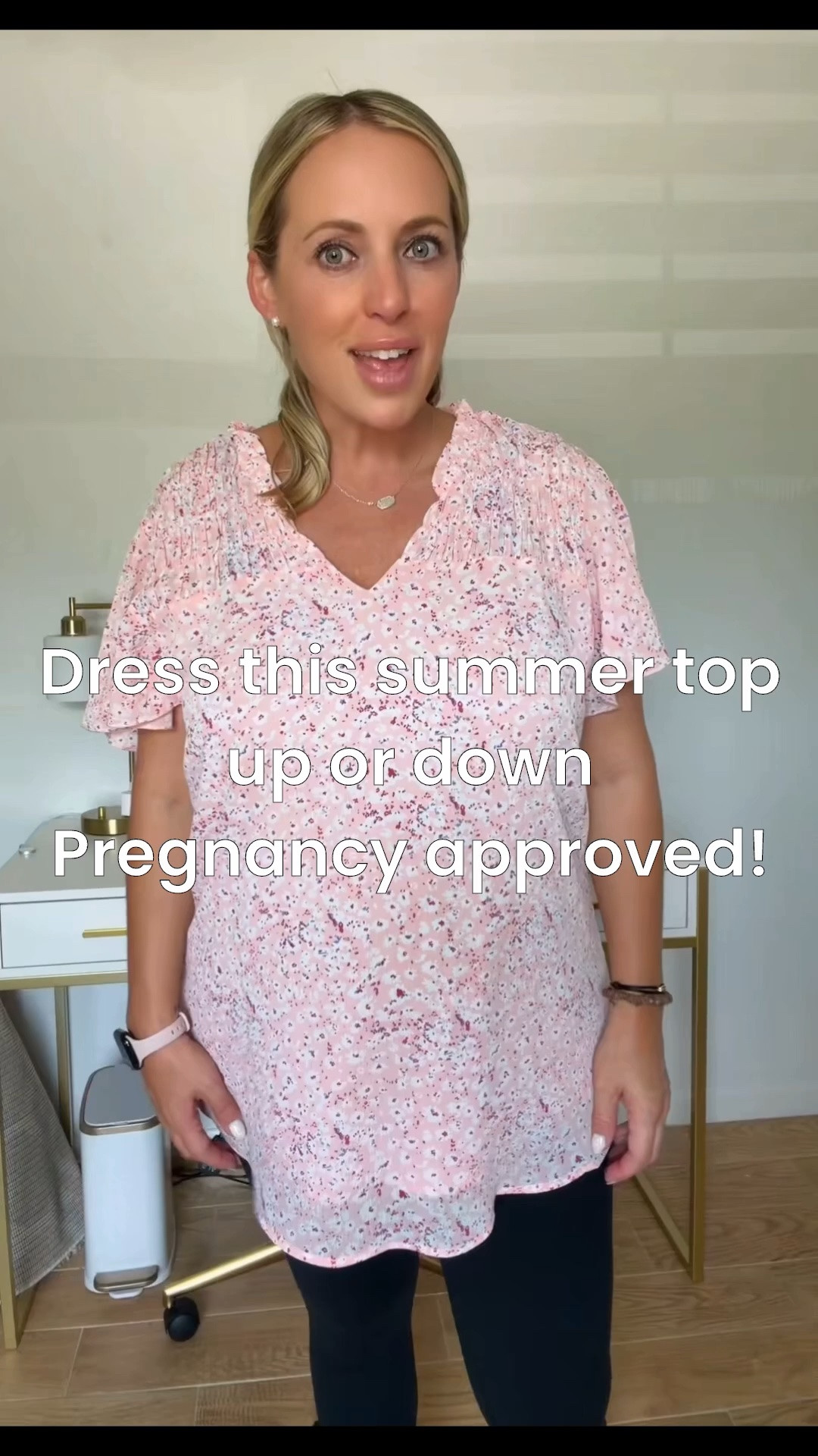 Summer top. Blouse. 28 weeks pregnant

#LTKootd #LTKmomlife #LTKBump