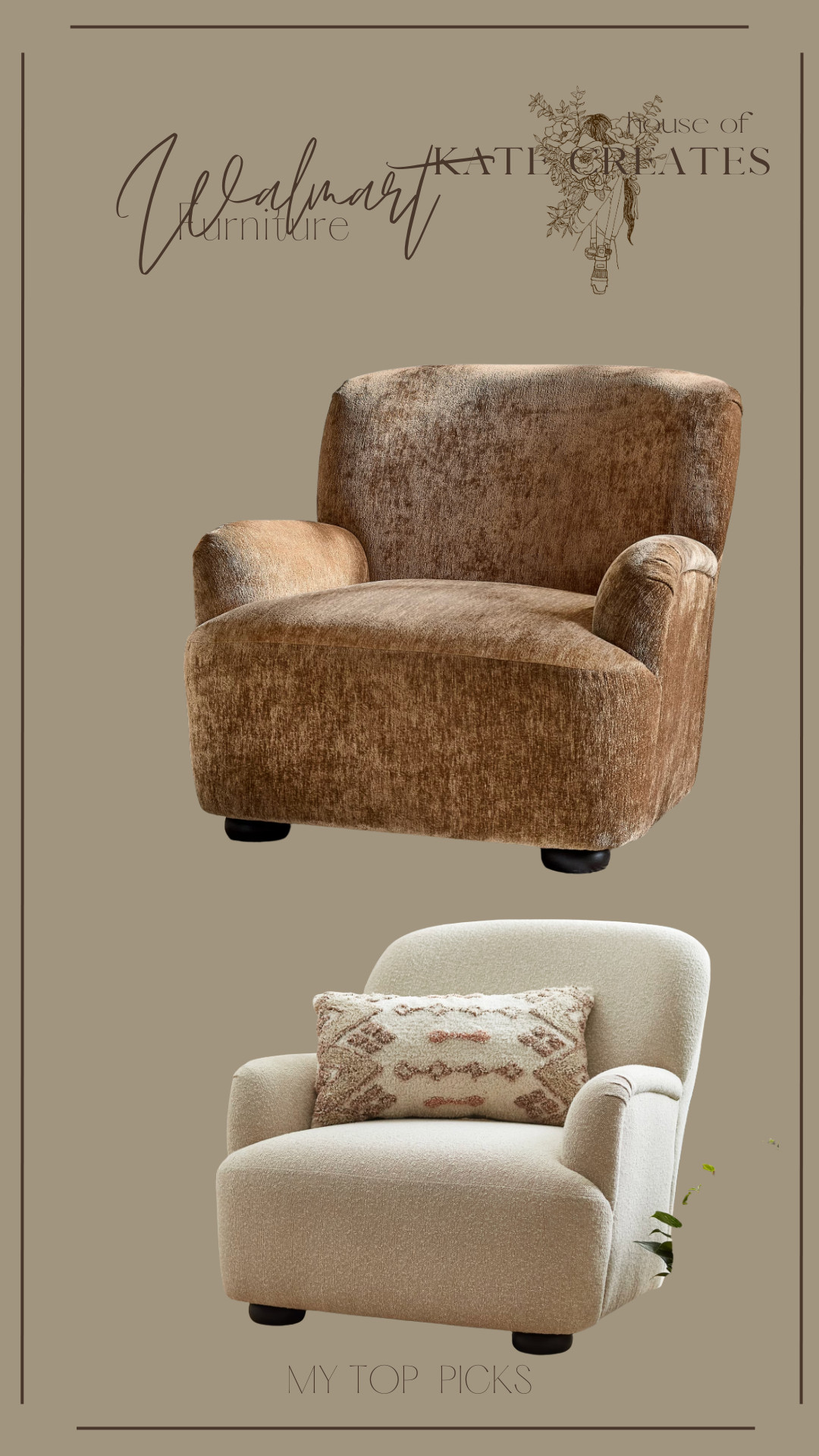 super aesthetic accent chair to cozy up your space! 

 #LTKHome