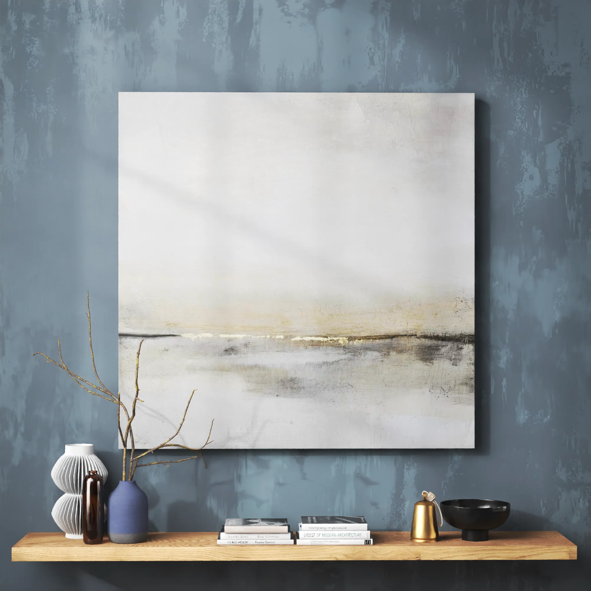 Steelside™ Horizontal Flow I by Tim O'Toole - Painting Print on Canvas & Reviews | Wayfair | Wayfair North America