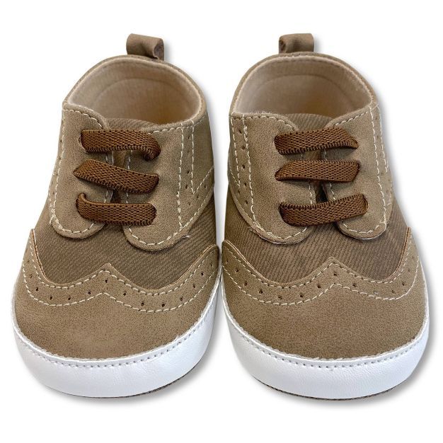 Baby Boys' Crib Shoes - Cat & Jack™ Brown | Target