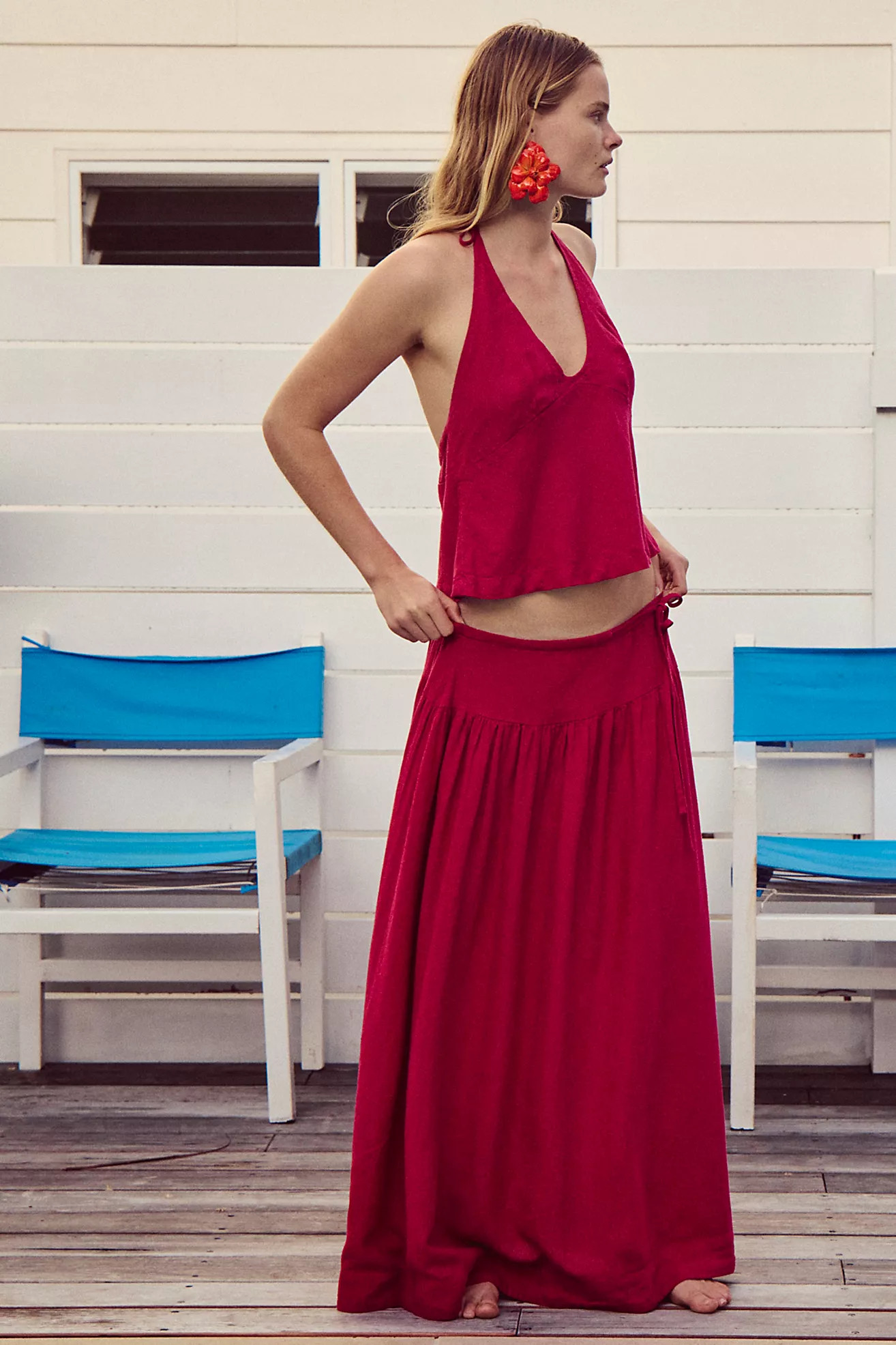 Sandshell Linen Skirt Set | Free People (Global - UK&FR Excluded)