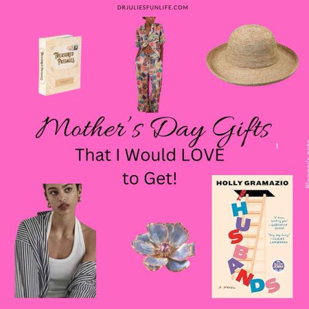This is for you if you need some Mother’s Day gift ideas. Share this with your friends who NEVER can figure out what to buy their moms for Mother’s Day. 
I’ve got you covered! Here are 19 really fun gift ideas for the mom who LOVES to: garden 🪴, or cook 🧑‍🍳, or bake, or read📕, or just look cute! This list has lots of fun presents that I (as a mom and grandma) would absolutely love to receive this Mother’s Day.
See the post here: 20 Gifts I Actually WANT for Mother's Day This Year! - Dr. Julie's Fun Life 


#LTKfindsunder50 #LTKSeasonal #LTKGiftGuide