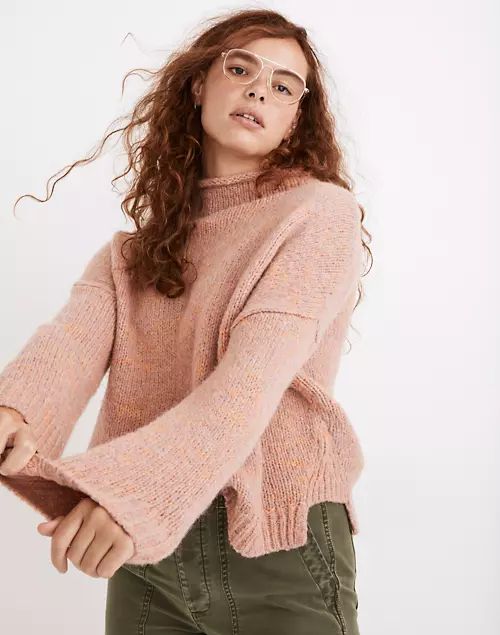 Varina Mockneck Pullover Sweater | Madewell