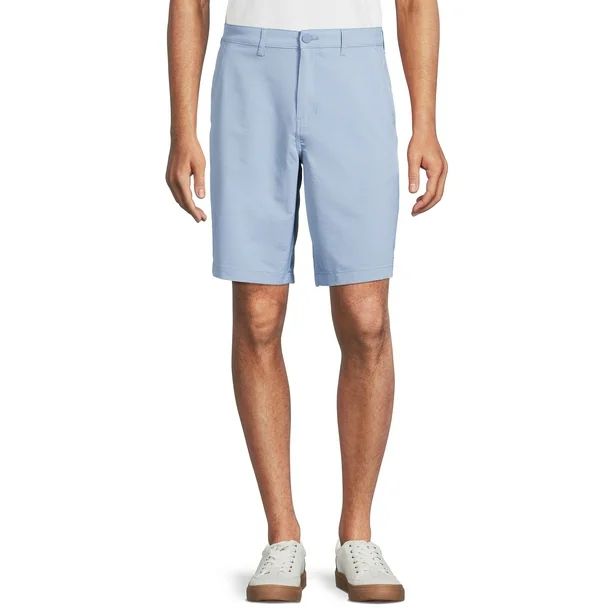 George Men's Synthetic Flat Front Shorts - Walmart.com | Walmart (US)