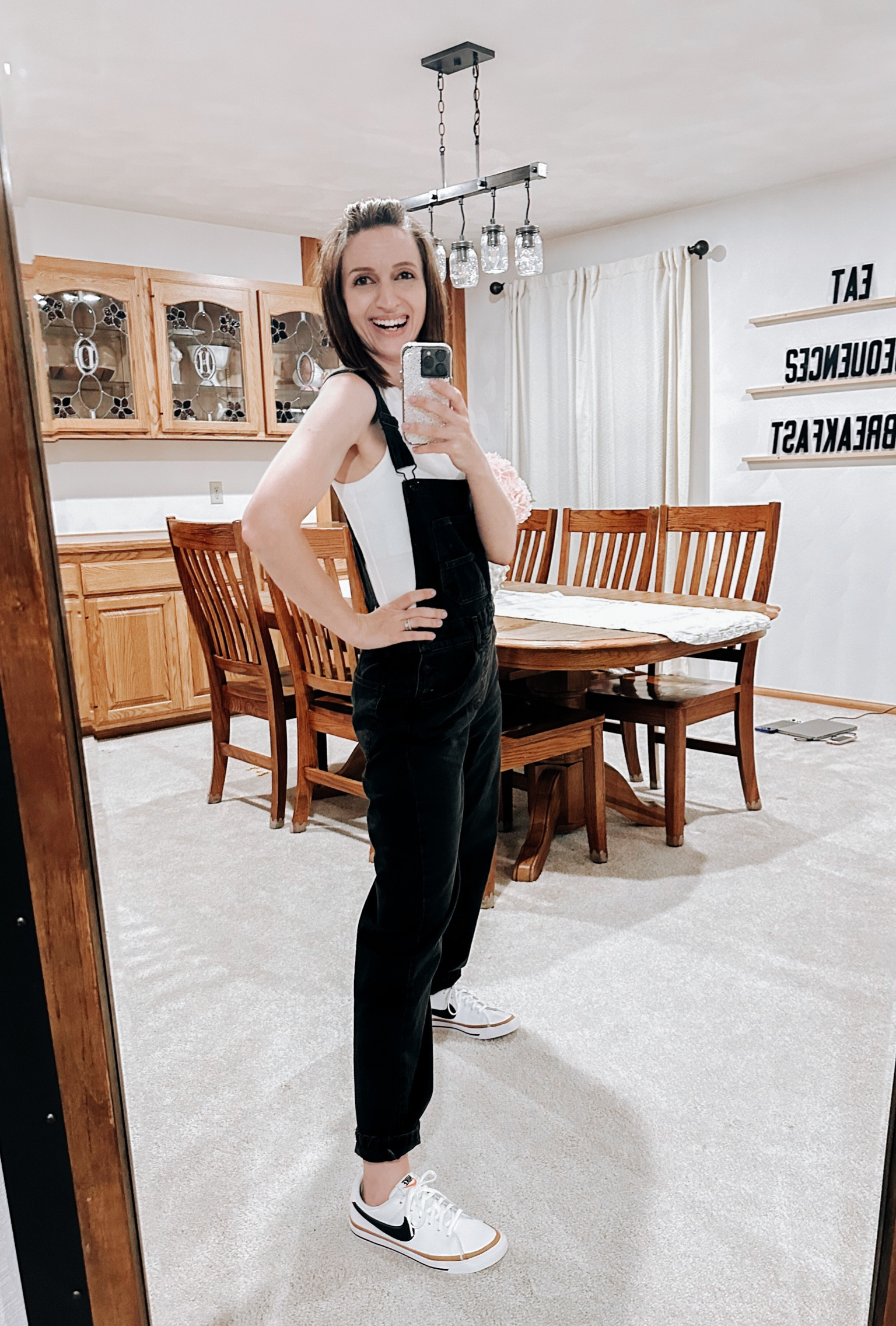 My ten year old told me I looked like a farmer today, which was fitting since I have been chicken certified via Google articles and spent my night canning pickles. 🥒

#freepeople #nike #abercrombie #summerstyle #fallstyle #momstyle 

#LTKunder100 #LTKshoecrush #LTKBacktoSchool