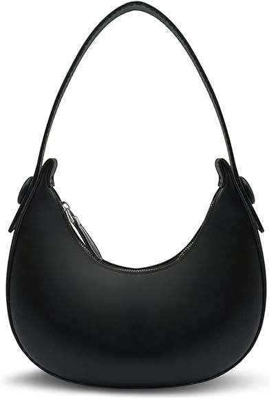 Saddle Bag Shoulder Bag For Women,Mini Purse Crescent Bag Retro Classic Purse For Girl，Clutch S... | Amazon (US)