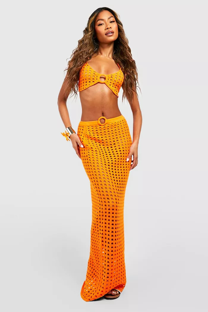 O Ring Crochet Bralet | Boohoo.com (UK & IE)