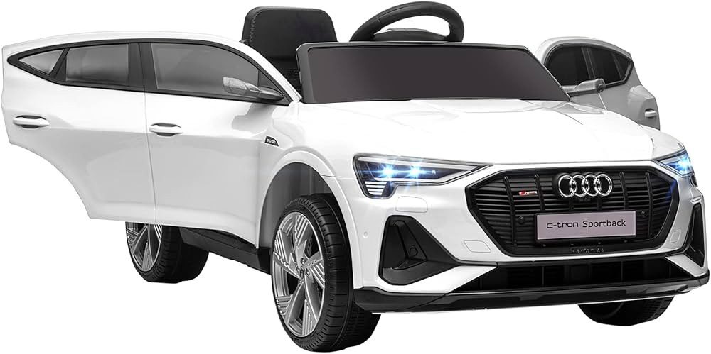 Aosom 12V Kids Electric Ride On Car, Audi E-tron, Battery Powered Toy with Parent Remote Control,... | Amazon (US)