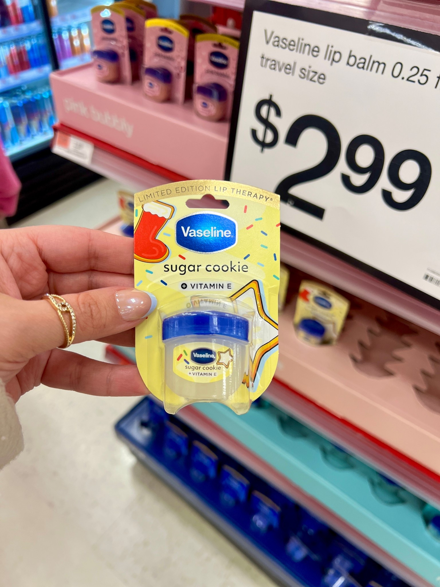 Vaseline lip therapy 

#LTKHoliday #LTKBeauty #LTKGiftGuide