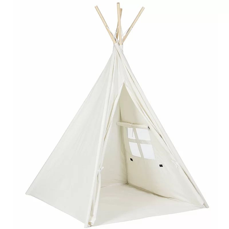 e-Joy Indoor/Outdoor Cotton Triangular Play Tent | Wayfair North America