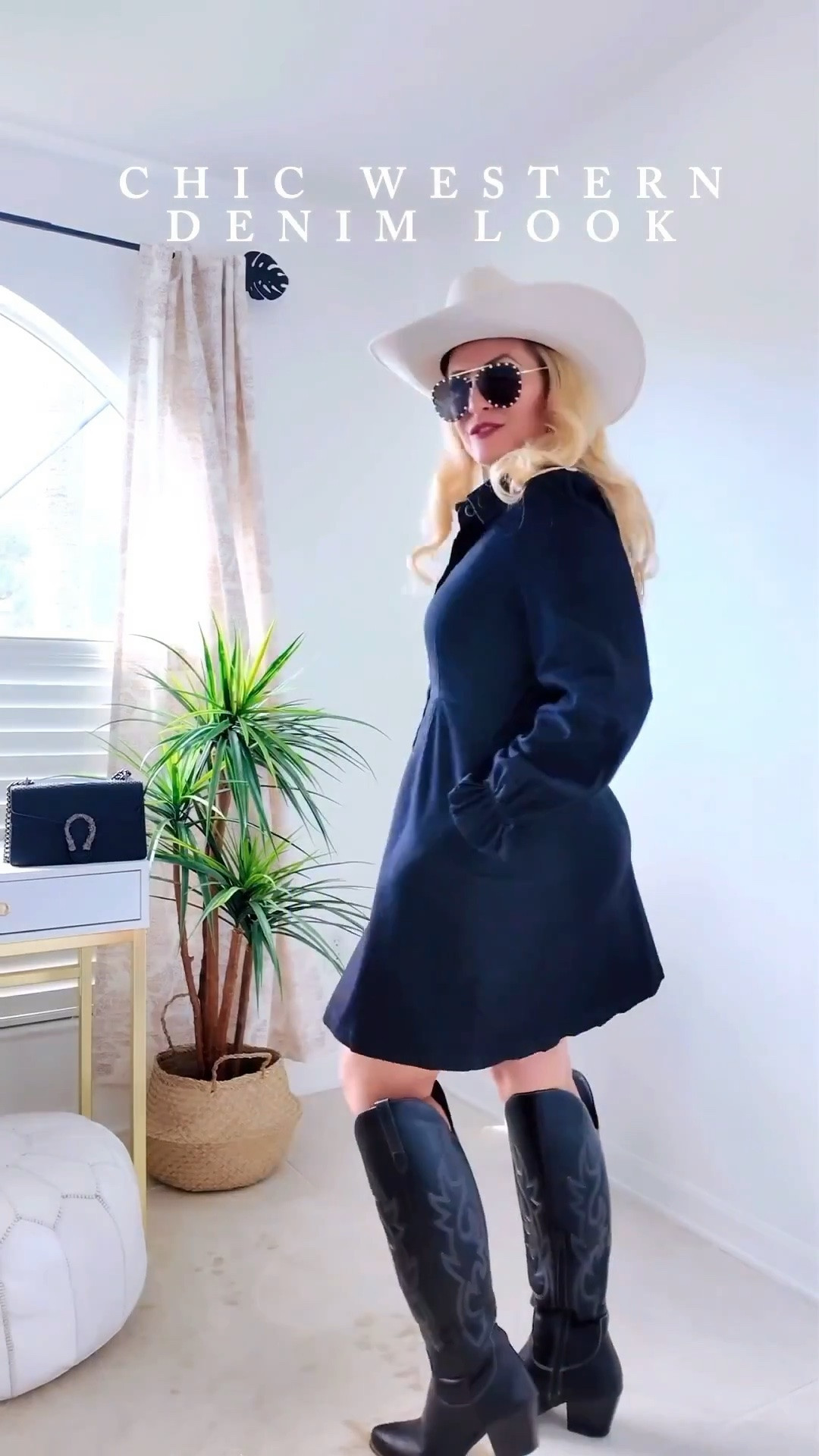 Here’s what accessories I’m using to glam up my denim dresses for the summer and fall season!

Cowboy hat, studded sunglasses, Julie Vos jewelry, cowboy boots

Wearing a medium. Fits true to size. Fabric has stretch and side pockets!

P.S. My dress is on sale under $21 today. Highly recommend!

Follow my LTK @jtstjtst11 on the @shop.LTK app to view this post and get my exclusive app-only content!

#LTKSeasonal #LTKOver40 #LTKSaleAlert #LTKTravel #LTKgrwm #LTKootd #LTKMidsize #LTKWorkwear
