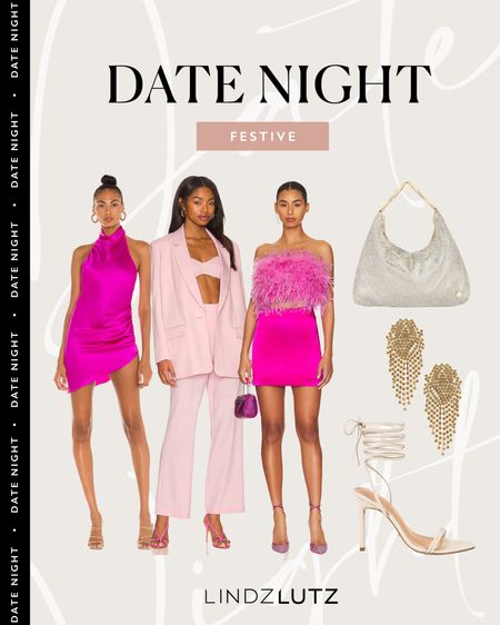 Valentines Day outfits for her — festive date night — pink outfits 

#LTKSeasonal #LTKstyletip #LTKunder100