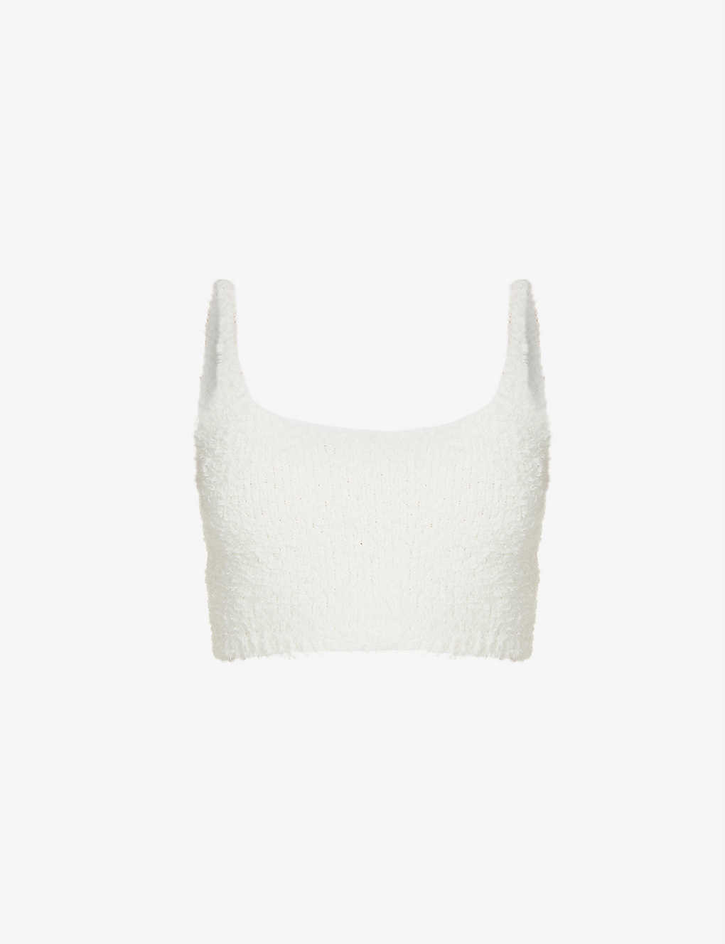 Cozy cropped knitted top | Selfridges